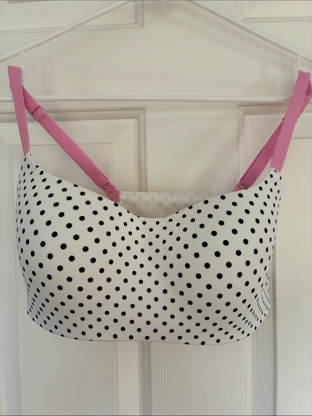 PINK Victoria's Secret Women’s Marshmallow Wireless Comfy Bra - Size Large